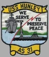 USS Hunley Patch